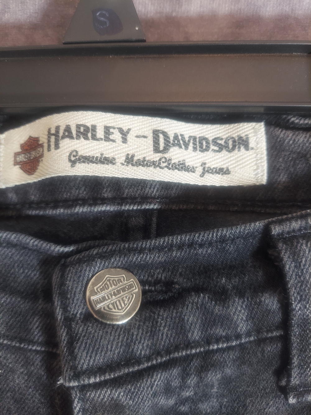 Vintage 2006 Harley-Davidson Straight Leg Jeans Women’s Size 4 Made in Canada - Picture 3 of 13